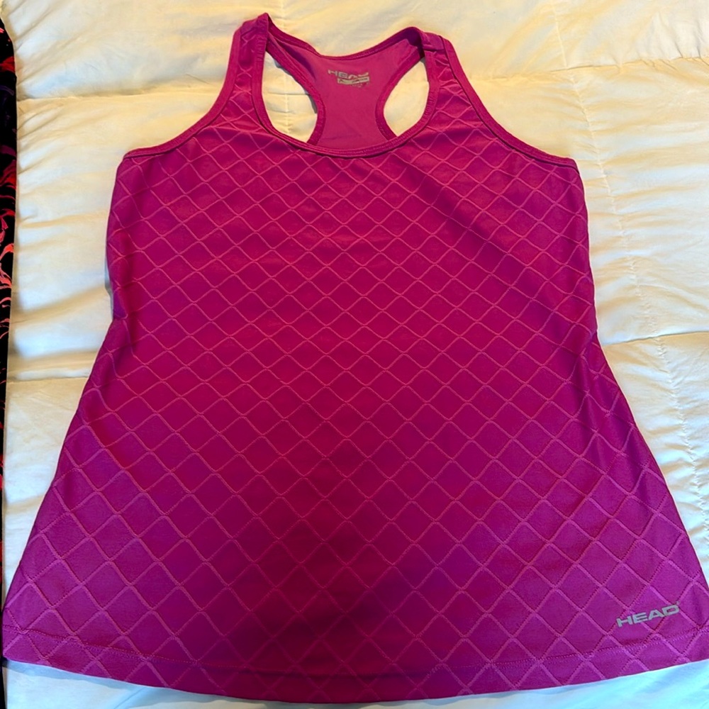 exercise top - fitness top- racer back top